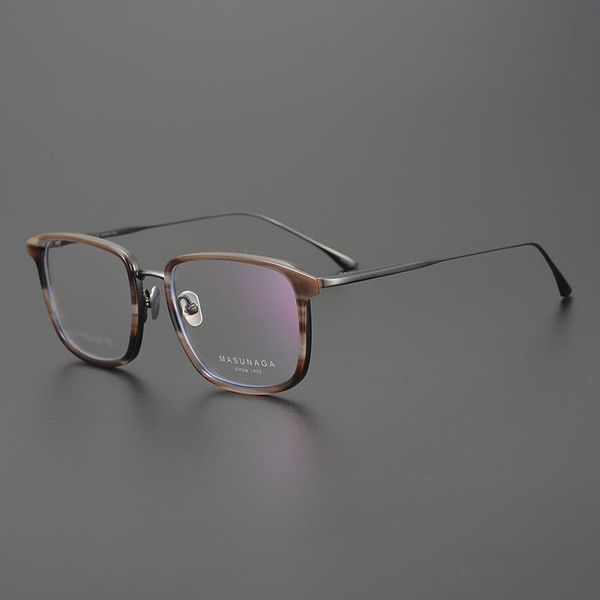 fashion sunglasses frames japanese retro pure titanium and plate glasses frame can be equipped with myopia hyperopia big for men wo, Black
fashion sunglasses frames japanese retro pure titanium and plate glasses frame can be equipped with myopia hyperopia big for men wo, Black