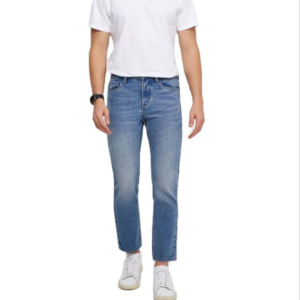 men's jeans breathable sustainable casual wholesale style denim custom pants for men, Blue
men's jeans breathable sustainable casual wholesale style denim custom pants for men, Blue