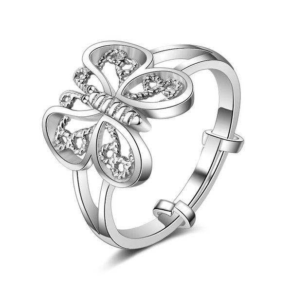 wedding rings romantic ring sliver925 adjustable size butterfly pattern engagement birthday gift for lover high-end led jewelry box, Slivery;golden
wedding rings romantic ring sliver925 adjustable size butterfly pattern engagement birthday gift for lover high-end led jewelry box, Slivery;golden