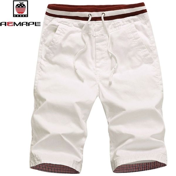 aemape brand man shorts summer solid breathable men's shorts summer for men elastic waist casual bermuda homme 210713, White;black
aemape brand man shorts summer solid breathable men's shorts summer for men elastic waist casual bermuda homme 210713, White;black