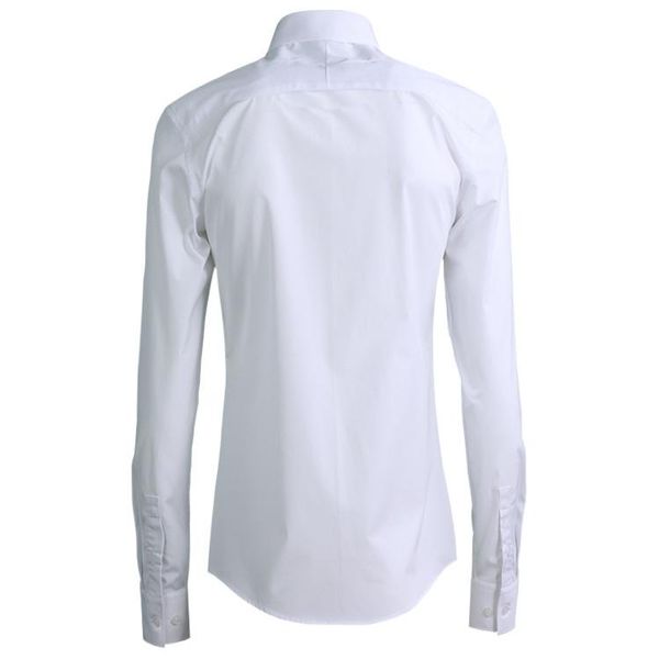men's casual shirts simple men shirt luxury geometric pattern embroidery mens dress fashion slim camisa masculina, White;black
men's casual shirts simple men shirt luxury geometric pattern embroidery mens dress fashion slim camisa masculina, White;black