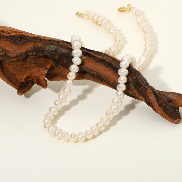 chains baroque pearl necklace copper brass gold plated real natural freshwater for women fashion jewelry, Silver
chains baroque pearl necklace copper brass gold plated real natural freshwater for women fashion jewelry, Silver