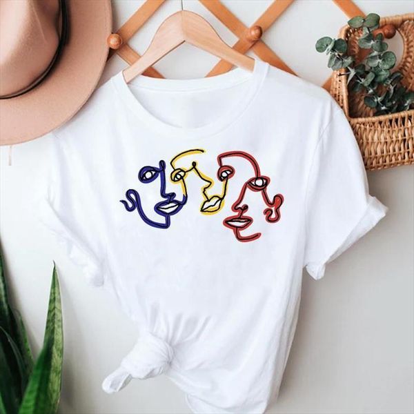 and women summer tshirts fashion mens watercolor simple 90s girl cartoon short sleeve clothes graphic t lady print, White;black
and women summer tshirts fashion mens watercolor simple 90s girl cartoon short sleeve clothes graphic t lady print, White;black
