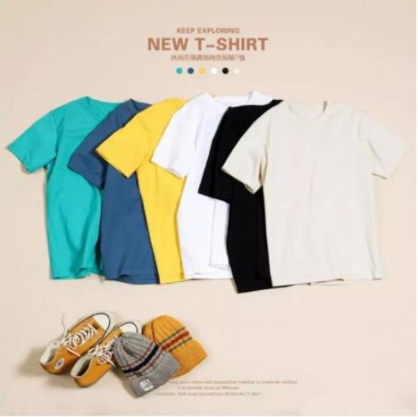 women's t-shirt solid t shirt men/women short sleeve causal o-neck basic classical harajuku soft hip hop loose tee, White
women's t-shirt solid t shirt men/women short sleeve causal o-neck basic classical harajuku soft hip hop loose tee, White