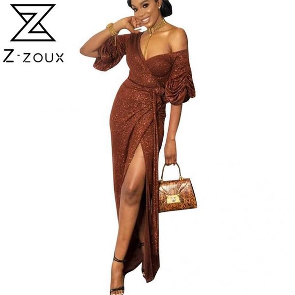 women dress slash neck puff sleeve split vintage dresses plus size bandage long fashion 210513, Black;gray
women dress slash neck puff sleeve split vintage dresses plus size bandage long fashion 210513, Black;gray
