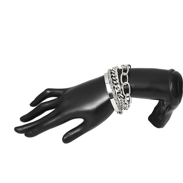 smooth c-shaped mix and match twist chain bracelet simple thread exaggerated o-chain set link,, Black
smooth c-shaped mix and match twist chain bracelet simple thread exaggerated o-chain set link,, Black