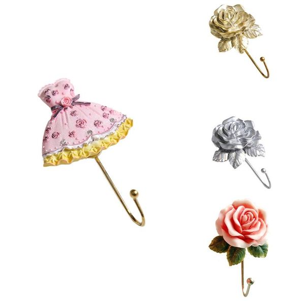 hooks & rails heart shaped rose resin hook color painting home decoration is used for hanging hats, towels, coats, etc
hooks & rails heart shaped rose resin hook color painting home decoration is used for hanging hats, towels, coats, etc