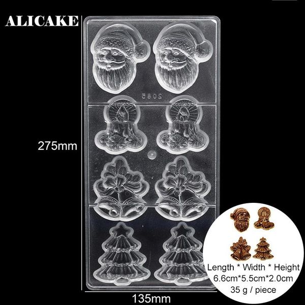 baking & pastry tools christmas santa claus chocolate form mold polycarbonate for baker party handmade dessert bakeware mould
baking & pastry tools christmas santa claus chocolate form mold polycarbonate for baker party handmade dessert bakeware mould