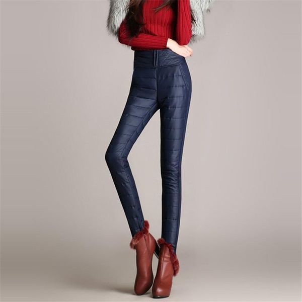 women's pants & capris plus size winter women elastic high waist tight duck down straight warm thick velvet trousers, Black;white
women's pants & capris plus size winter women elastic high waist tight duck down straight warm thick velvet trousers, Black;white