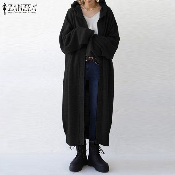 women's jackets stylish women hooded autumn open front long hoodies outwear casual solid sleeve cardigan kaftan thin coats qqfj, Black;brown
women's jackets stylish women hooded autumn open front long hoodies outwear casual solid sleeve cardigan kaftan thin coats qqfj, Black;brown