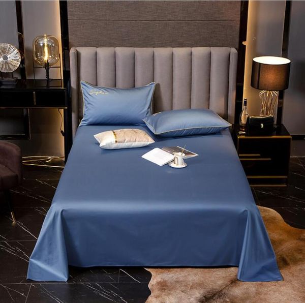 sheets & sets blue pure cotton bedding bed cover flat sheet cases solid color bedspread linen mattress home textile
sheets & sets blue pure cotton bedding bed cover flat sheet cases solid color bedspread linen mattress home textile