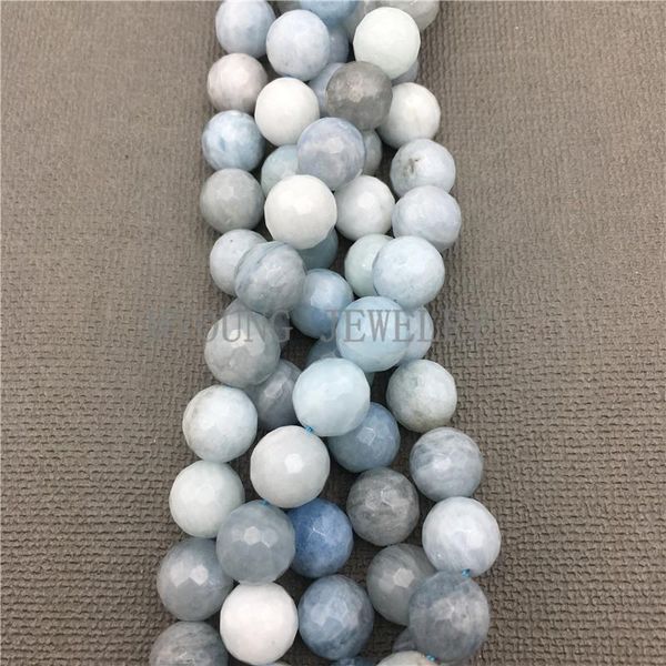 other round faceted aquamarines natural stone loose beads diy jewelry making, 5strands/lot my0670
other round faceted aquamarines natural stone loose beads diy jewelry making, 5strands/lot my0670
