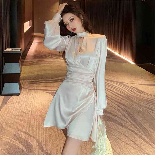 women's dress ladies spring autumn temperament fashion turtleneck hollow waist slim fit irregular full a-line ml627 210506, Black;gray
women's dress ladies spring autumn temperament fashion turtleneck hollow waist slim fit irregular full a-line ml627 210506, Black;gray