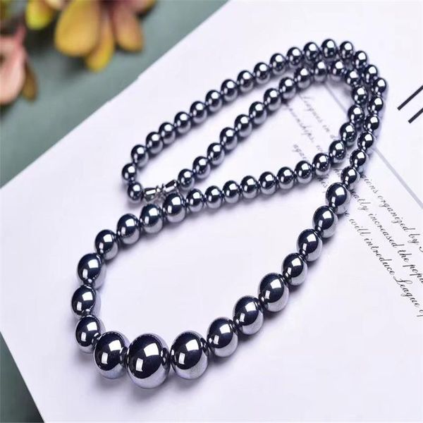 charms natural terahertz necklace for women lady love birthday gift round beads powerful energy stretch fashion jewelry 6-12mm, Bronze;silver
charms natural terahertz necklace for women lady love birthday gift round beads powerful energy stretch fashion jewelry 6-12mm, Bronze;silver