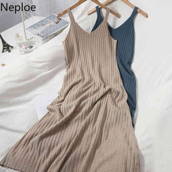 neploe maxi dress double v-neck knitted sling vestidos mujer korean fashion clothing robe slim big dwing elegant dresses women 210422, Black;gray
neploe maxi dress double v-neck knitted sling vestidos mujer korean fashion clothing robe slim big dwing elegant dresses women 210422, Black;gray