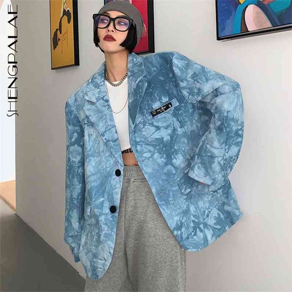 tie dyed corduroy blazer women's spring notched large size single breasted long sleeve suit coat tide 5c336 210427, White;black
tie dyed corduroy blazer women's spring notched large size single breasted long sleeve suit coat tide 5c336 210427, White;black