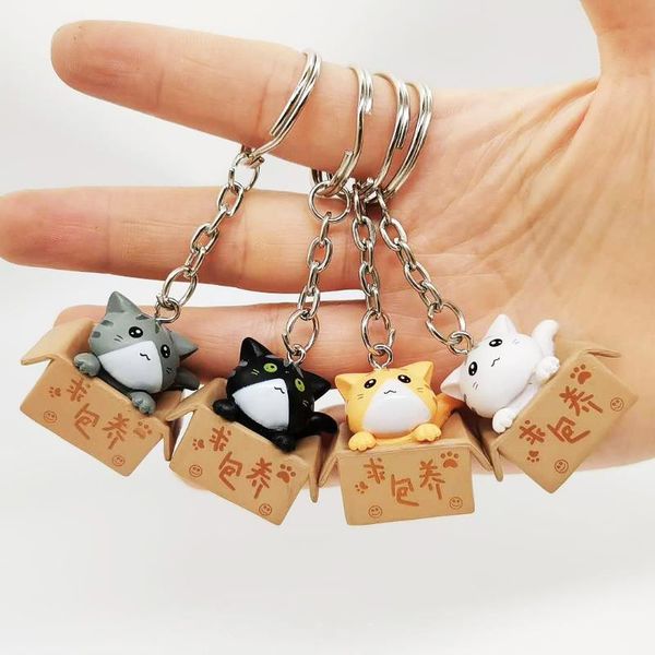 keychains creative cute little box cat keychain for women men kawaii kitten car key chain fashion letter keyring jewelry gift, Silver
keychains creative cute little box cat keychain for women men kawaii kitten car key chain fashion letter keyring jewelry gift, Silver
