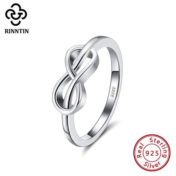 cluster rings rinntin 925 sterling silver infinity love ring for women elegant korean finger eternity band jewelry gift sr239, Golden;silver
cluster rings rinntin 925 sterling silver infinity love ring for women elegant korean finger eternity band jewelry gift sr239, Golden;silver