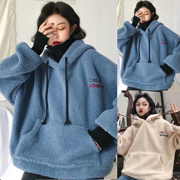 women's sweaters women autumn faux fleece letters embroidered fake two piece hoodie sweatshirt, White;black
women's sweaters women autumn faux fleece letters embroidered fake two piece hoodie sweatshirt, White;black