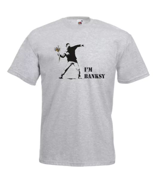 banksy im retro graffiti xmas gift idea mens women t shirts multi-color s-2xl, White;black
banksy im retro graffiti xmas gift idea mens women t shirts multi-color s-2xl, White;black