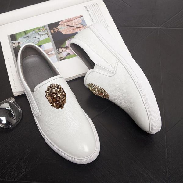 breathable large size men's leather casual shoes, high-thick sole reinforced fashion board drive handmade cowhide shoes a16, Black
breathable large size men's leather casual shoes, high-thick sole reinforced fashion board drive handmade cowhide shoes a16, Black