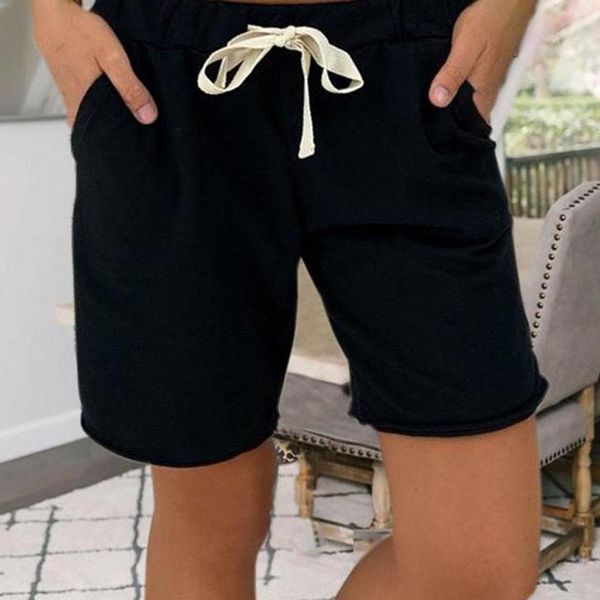 women's shorts womens ladies homewear summer lace up bottoms fashion beach plain trousers stylish pocket elastic waistband, White;black
women's shorts womens ladies homewear summer lace up bottoms fashion beach plain trousers stylish pocket elastic waistband, White;black