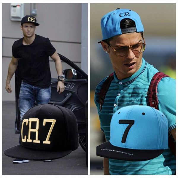 2 colors cristiano ronaldo cr7 black blue baseball caps hip hop snapback football hat chapeu de sol bone men women, Blue;gray
2 colors cristiano ronaldo cr7 black blue baseball caps hip hop snapback football hat chapeu de sol bone men women, Blue;gray