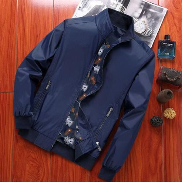 men's jackets 2021 spring autumn jacket stand collar thin casual clothing coat, Black;brown
men's jackets 2021 spring autumn jacket stand collar thin casual clothing coat, Black;brown