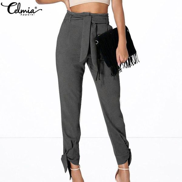 women's pants & capris celmia 2021 autumn oversized women high waist casual female belt loose harem elegant long trousers 5xl, Black;white
women's pants & capris celmia 2021 autumn oversized women high waist casual female belt loose harem elegant long trousers 5xl, Black;white
