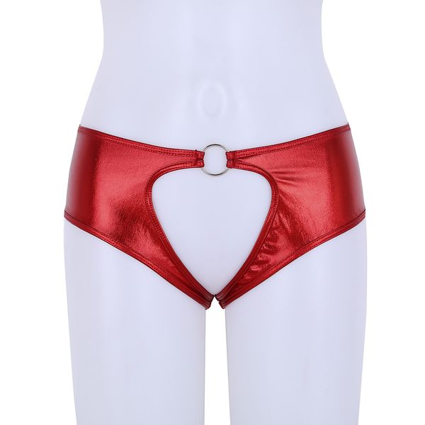 women panties wetlook metallic crotchless underwear open butt bikini briefs low rise open crotch knickers femme underpants, Black;white
women panties wetlook metallic crotchless underwear open butt bikini briefs low rise open crotch knickers femme underpants, Black;white