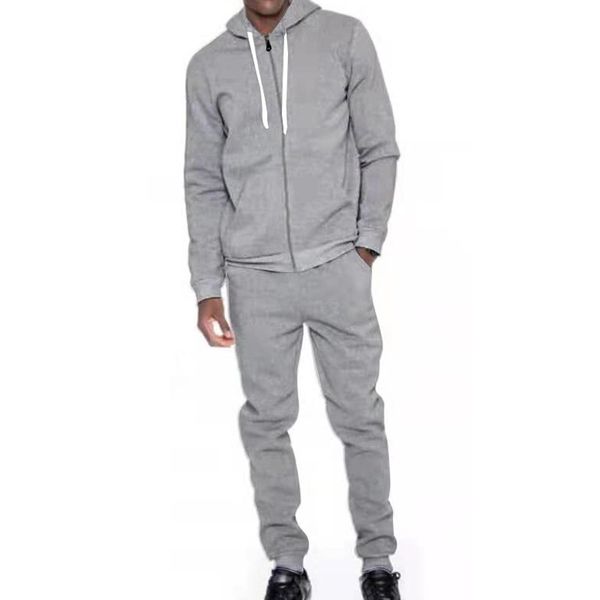 fashion autumn winter new men's and women's sports leisure suit solid color hooded cardigan jacket design fashion, Gray
fashion autumn winter new men's and women's sports leisure suit solid color hooded cardigan jacket design fashion, Gray