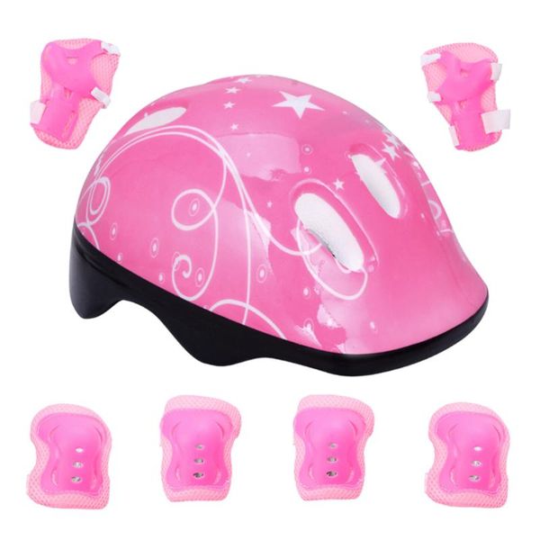 7pcs in 1 set pink adjustable skating helmet kits outdoor protector skateboard gear knee pad elbow pads car protective, Black;gray
7pcs in 1 set pink adjustable skating helmet kits outdoor protector skateboard gear knee pad elbow pads car protective, Black;gray