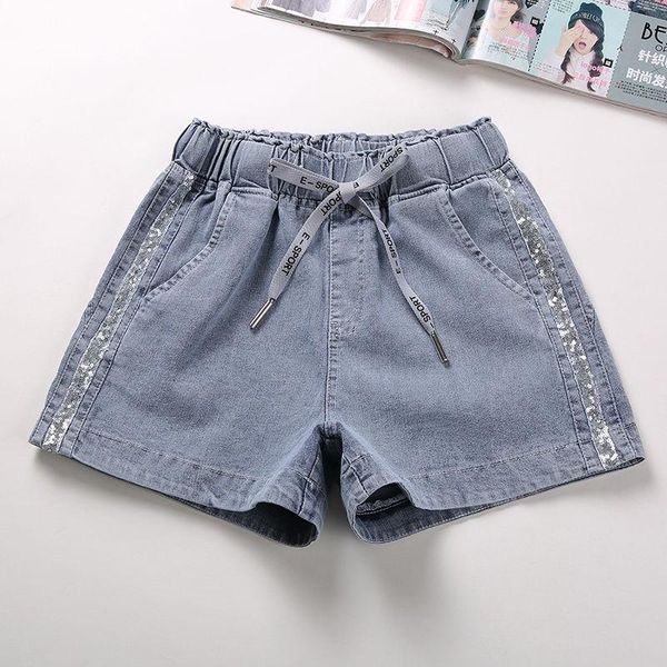 women's shorts denim side bead elastic high waistband summer large loose wide leg leisure 2021 short pants feminino vs, White;black
women's shorts denim side bead elastic high waistband summer large loose wide leg leisure 2021 short pants feminino vs, White;black