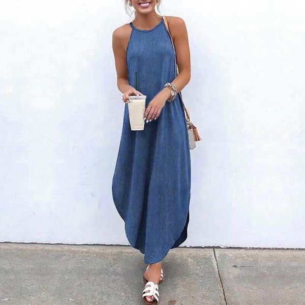 casual dresses fashion women's loose plus size denim sleeveless solid color vest long dress 2021 fashionable summer for women, Black;gray
casual dresses fashion women's loose plus size denim sleeveless solid color vest long dress 2021 fashionable summer for women, Black;gray