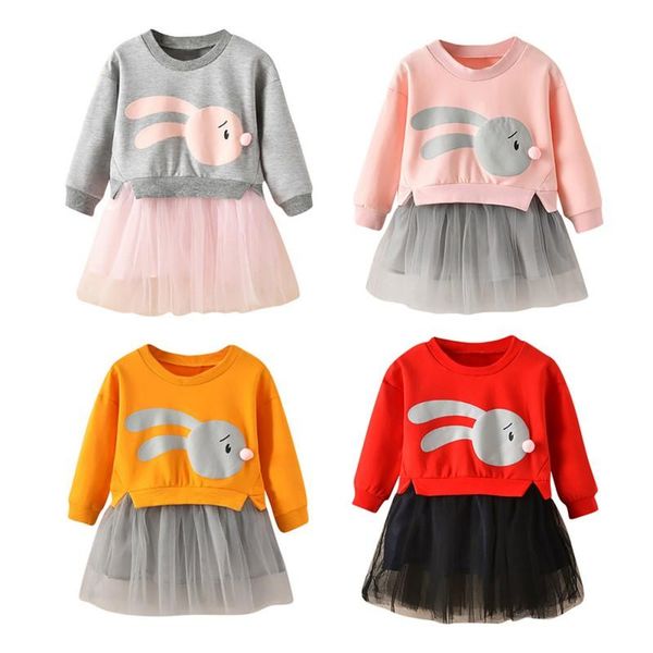 girl's dresses girls casual cotton knee-length skirt spring autumn print bodysuit splicing mesh fake 2pcs, Red;yellow
girl's dresses girls casual cotton knee-length skirt spring autumn print bodysuit splicing mesh fake 2pcs, Red;yellow