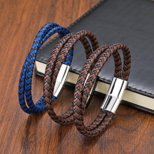 charm bracelets fashion men's jewelry stainless steel buckle bracelet set cross blue leather constellation women bohemian luxury, Golden;silver
charm bracelets fashion men's jewelry stainless steel buckle bracelet set cross blue leather constellation women bohemian luxury, Golden;silver