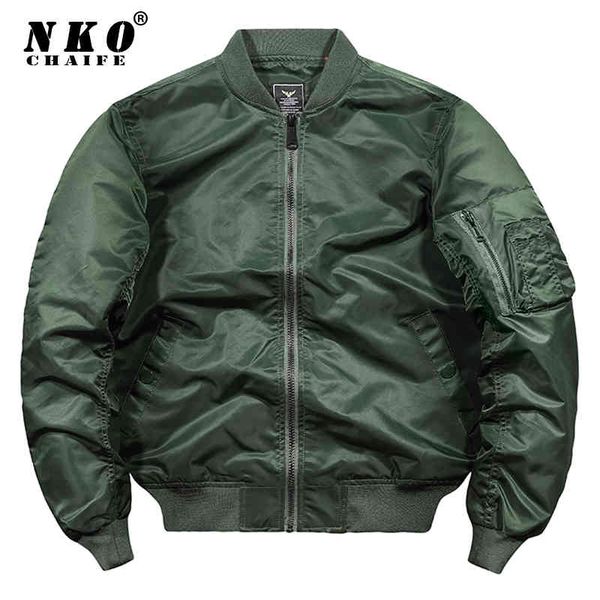 2021 new baseball spring autumn bomber military coat 's fashion casual outwear army tactics et men, Black
2021 new baseball spring autumn bomber military coat 's fashion casual outwear army tactics et men, Black