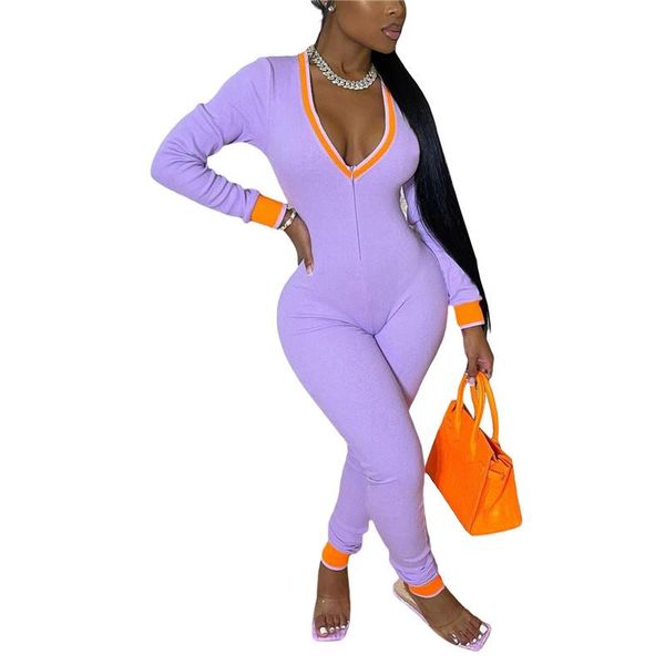 women's jumpsuits & rompers fashion women ribbed letters sleeves v-neck zippers rib bodysuit skinny raised lines pattern outdoor wear, Black;white
women's jumpsuits & rompers fashion women ribbed letters sleeves v-neck zippers rib bodysuit skinny raised lines pattern outdoor wear, Black;white