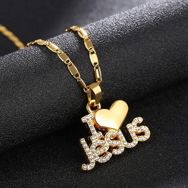 fashion religious i love jesus pendant necklace for women gold/rose gold christian jewelry accessories gift necklaces, Silver
fashion religious i love jesus pendant necklace for women gold/rose gold christian jewelry accessories gift necklaces, Silver
