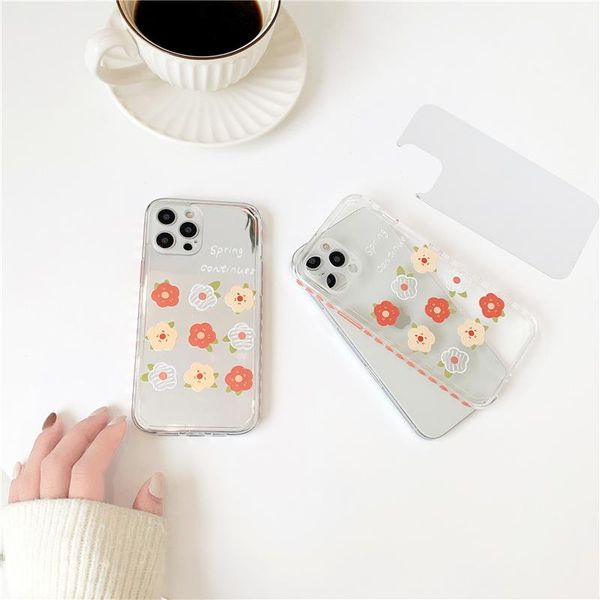 cell phone pouches fashion mirror funda cute daisy flowers case for 12 mini 11 pro max se 2021 x xr xs 7 8 plus clear soft cover
cell phone pouches fashion mirror funda cute daisy flowers case for 12 mini 11 pro max se 2021 x xr xs 7 8 plus clear soft cover