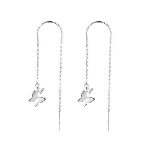 dangle & chandelier butterfly earrings for women chain drop silver color piercing wedding jewelry 2021 trend
dangle & chandelier butterfly earrings for women chain drop silver color piercing wedding jewelry 2021 trend