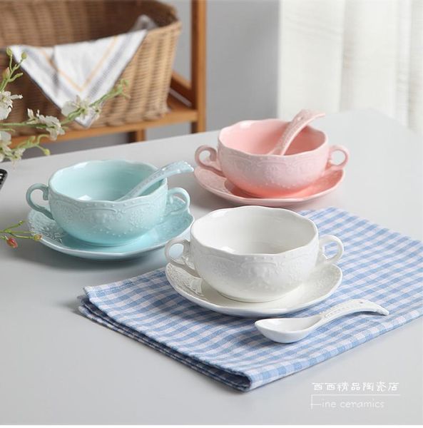 5.5inch, color embossed porcelain cereal bowl with breadfast plate, breakfast cup handle, ice cream spoon dinnerware sets
5.5inch, color embossed porcelain cereal bowl with breadfast plate, breakfast cup handle, ice cream spoon dinnerware sets
