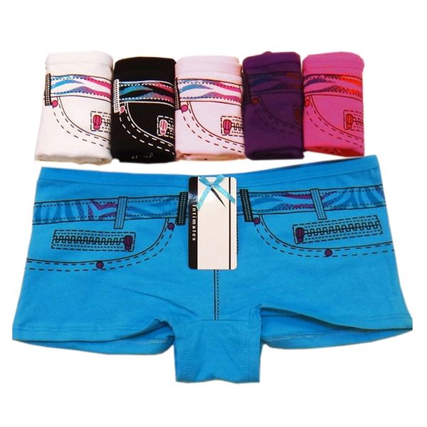 cotton women boxers shorts denim printed boyshort panties ladies girls knickers underwear for woman 6 pcs/set 210730, Black;pink
cotton women boxers shorts denim printed boyshort panties ladies girls knickers underwear for woman 6 pcs/set 210730, Black;pink