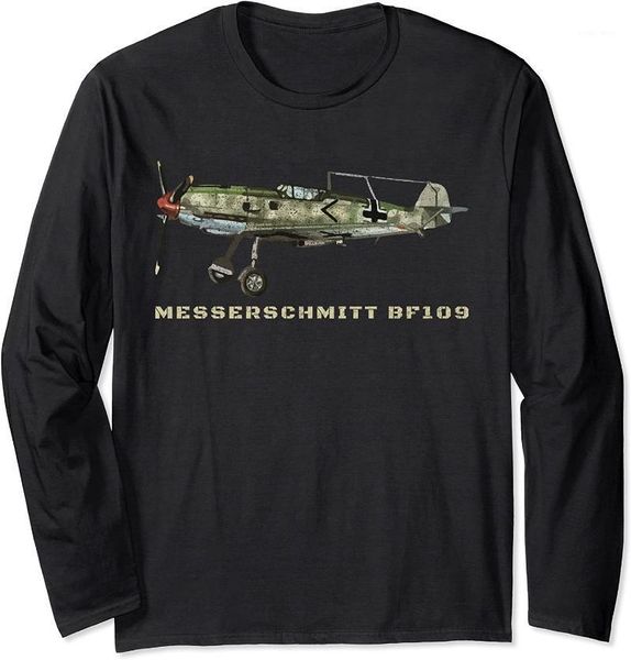 men's t-shirts bf 109 germany world war ii airplane gift long sleeve cotton o-neck t-shirt., White;black
men's t-shirts bf 109 germany world war ii airplane gift long sleeve cotton o-neck t-shirt., White;black