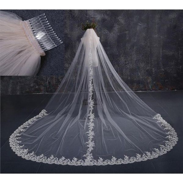 bridal veils fancy light champagne wedding veil 3m*3m floral applique with sequins, Black
bridal veils fancy light champagne wedding veil 3m*3m floral applique with sequins, Black