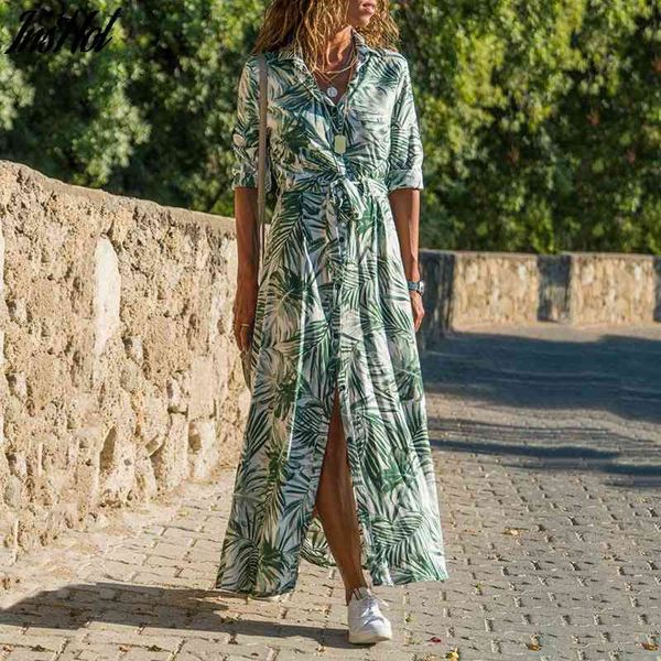 summer maxi dresses women beach sash buttons chiffon floral a-line tunic shirt long vacation boho dress woman 210514, Black;gray
summer maxi dresses women beach sash buttons chiffon floral a-line tunic shirt long vacation boho dress woman 210514, Black;gray