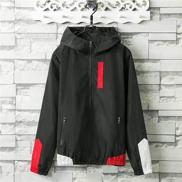 men's jackets 2021 jacket male korean version slim fashion japanese students handsome all-match hooded color matching thin sports, Black;brown
men's jackets 2021 jacket male korean version slim fashion japanese students handsome all-match hooded color matching thin sports, Black;brown