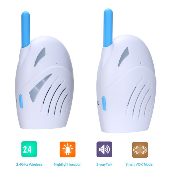 2.4ghz wireless digital audio portable baby monitor 2 way talk crystal clear baby cry detector sensitive transmission with music
2.4ghz wireless digital audio portable baby monitor 2 way talk crystal clear baby cry detector sensitive transmission with music