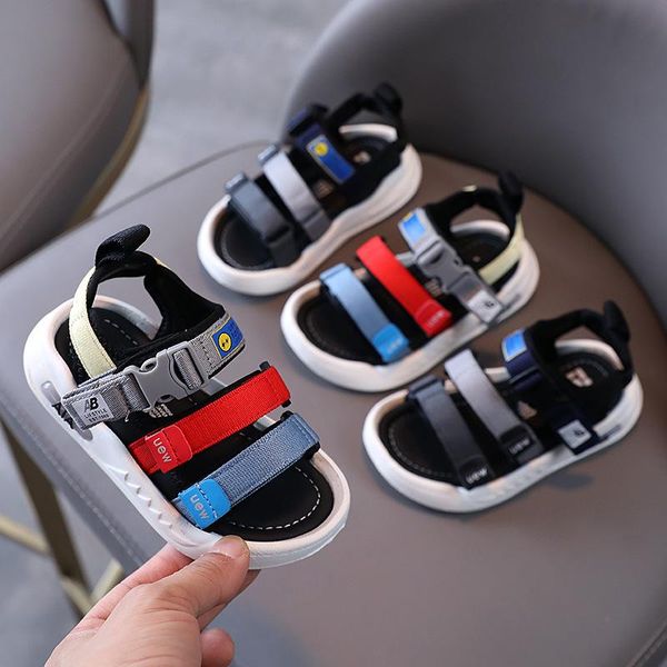 sandals summer baby boy casual sports fashion toddler beach shoes children girl, Black;red
sandals summer baby boy casual sports fashion toddler beach shoes children girl, Black;red