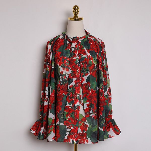 women's blouses & shirts 2021 spring summer fashions female floral printing bowknot chiffon sleeves loose long b821 shirt, White
women's blouses & shirts 2021 spring summer fashions female floral printing bowknot chiffon sleeves loose long b821 shirt, White
